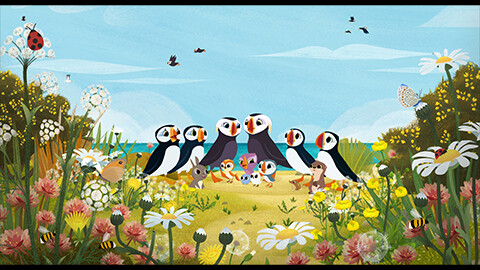 パフィンの小さな島（吹替）